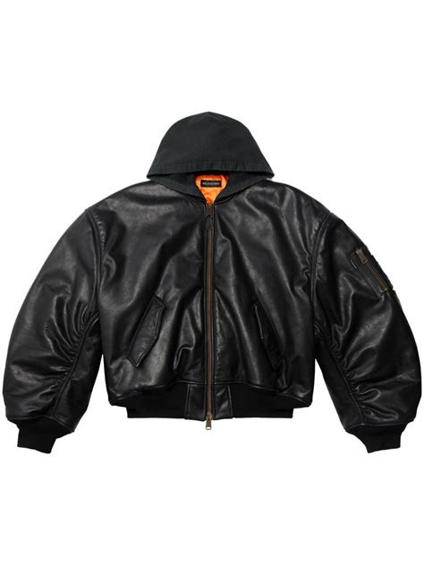 replica balenciaga bomber jacket|balenciaga jacket price.